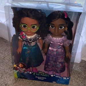Disney Encanto Mirabel & Isabela toddler dolls, brand new, never opened